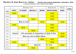 Paroisse St Jean Bosco en Chablais