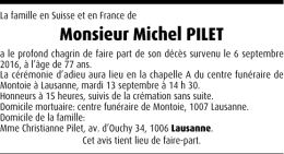 Monsieur Michel PILET