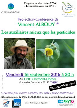 Vincent ALBOUY - CPIE Clermont