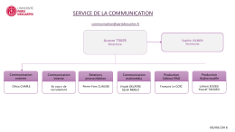 Service de la Communication - L`Université Paris Descartes