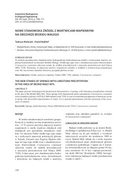 PDF, 599.38 kB - Inżynieria Ekologiczna