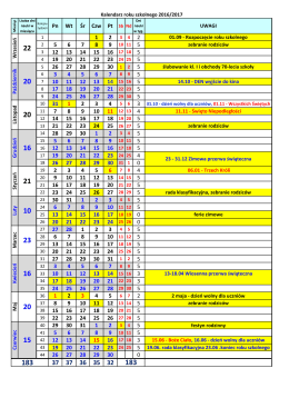 Pobierz kalendarz roku szkolnego 2016-2017