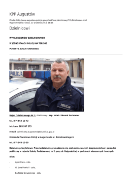 Generuj PDF - KPP Augustów