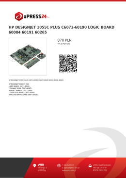 HP DESIGNJET 1055C PLUS C6071