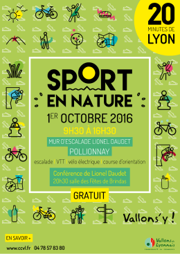Sport en Nature 2016