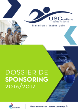 dossier sponsoring usc nwp