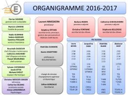 Organigramme