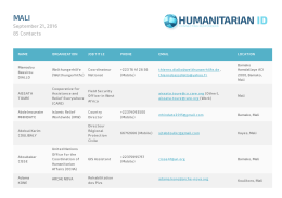 Humanitarian ID - HumanitarianResponse.info
