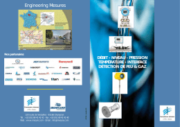 Brochure 2016 - Engineering Mesures
