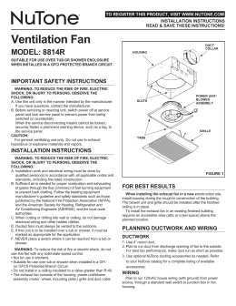Ventilation Fan - InspectAPedia.com