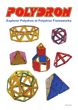 Explorer Polydron et Polydron Frameworks