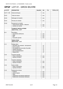 dpgf lot 01 - gros œuvre