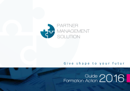 Téléchargez Notre Guide - Partner Management Solution