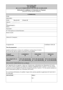 Candidatures MEMBRES - format : PDF