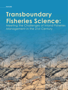 Transboundary Fisheries Science