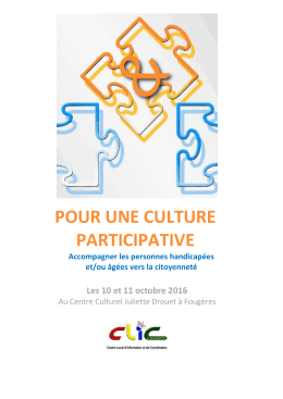 pour une culture participative