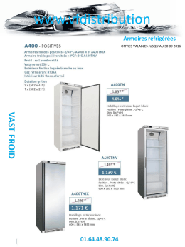 promo armoires refrigerees