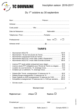 télécharger le formulaire d`inscription en pdf