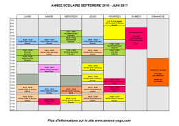 Planning 2016 2017 - Amiens-Yoga