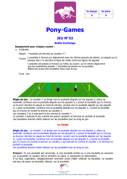 Normes techniques du Pony Games en Paire