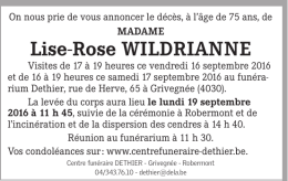 Lise-Rose WILdRIaNNe