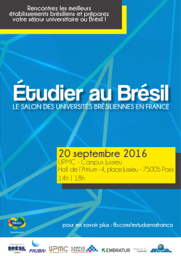 20 septembre 2016 - Université Paris 8
