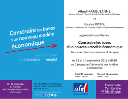 INVITATION--Conference-Economique - Collectivité Territoriale de