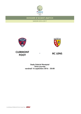 clermont foot rclens
