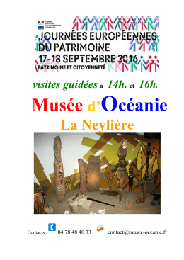 Musée d`Océanie - Musée de l`Océanie