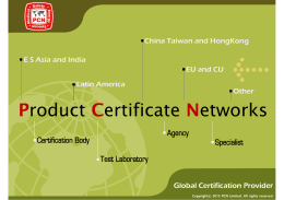 Product Certificate Networks