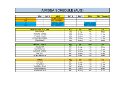 air/sea schedule (aug) - S