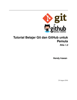Tutorial Belajar Git dan GitHub untuk Pemula