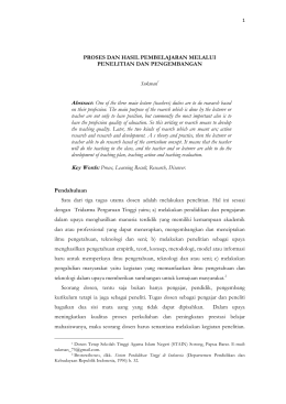 Unduh file PDF ini - Jurnal P3M STAIN Sorong