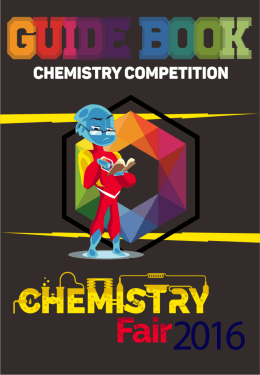 Guidebook CC CF 2016 - Chemistry Fair 2016