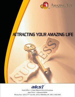 attracting your amazing life