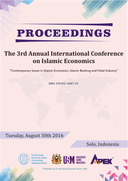 The 3rd Annual International Conference on Islamic Economics