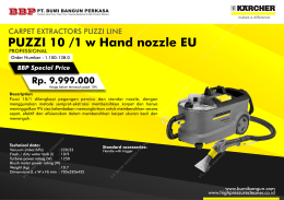 PUZZI 10 /1 w Hand nozzle EU