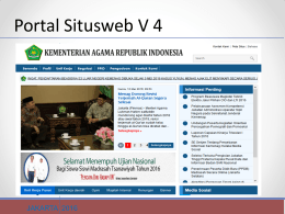Portal Situsweb V 4 - Kemenag DI Yogyakarta