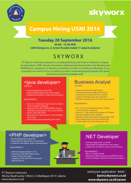 Campus Hiring USNI 2016