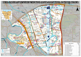 peta saluran penghubung kec. matraman kota jakarta timur