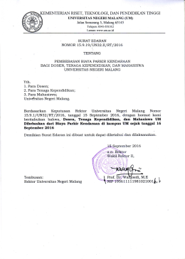 Info 1 - Universitas Negeri Malang