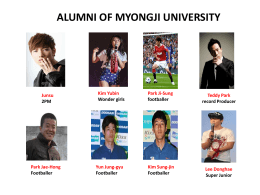 alumni of myongji university