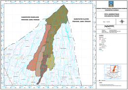 peta administrasi kecamatan pakem kabupaten