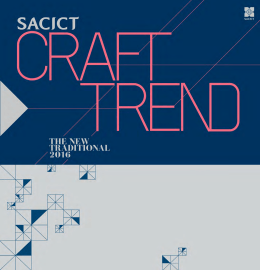 SACICT Craft Trend 2016 - sacict : ศูนย์ส่งเสริมศิลปาชีพระหว่างประเทศ