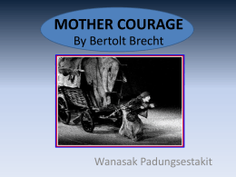 Mother Courage and Her Children