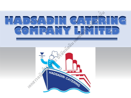 hadsadin catering company limited - l ::: hadsadin catering Co.,Ltd.