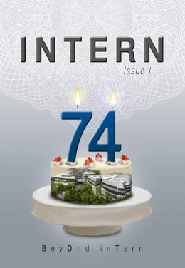 INTERN Issue 1