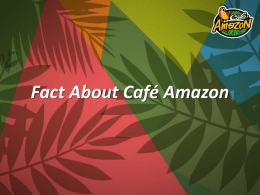 Café Amazon 888 Stores Celebration