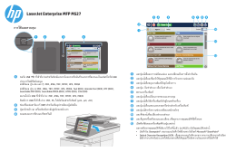 HP LaserJet Enterprise MFP M527 Use the Control Panel – THWW