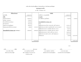 งบแสดงฐานะการเงิน - WWW.Koosalod.go.th